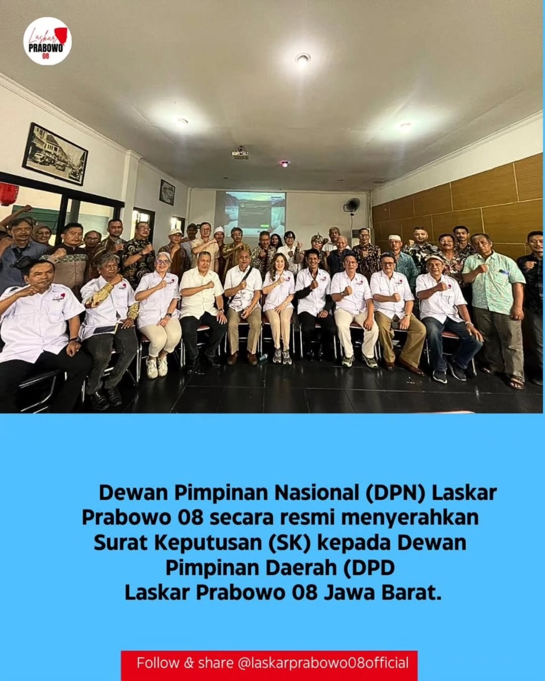 Serangkaian foto pertemuan DPD Jawa Barat dengan DPN, diskusi tanya jawab, penyerahan seragam da (2) Serangkaian foto pertemuan DPD Jawa Barat dengan DPN, diskusi tanya jawab, penyerahan seragam da (2)